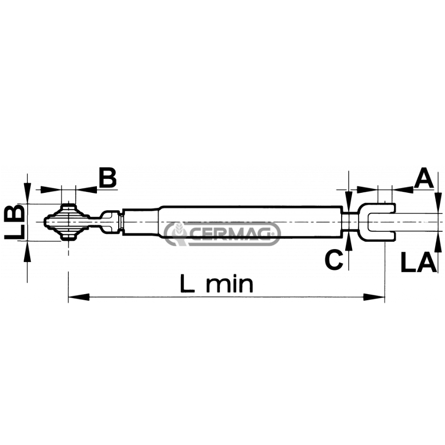 Stabilizator pol. hidraulika t/SL-3